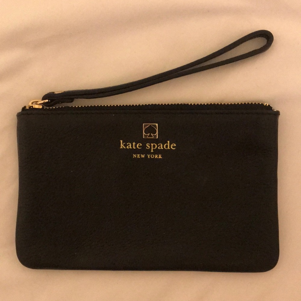 KATE SPADE ♠️ black wristlet